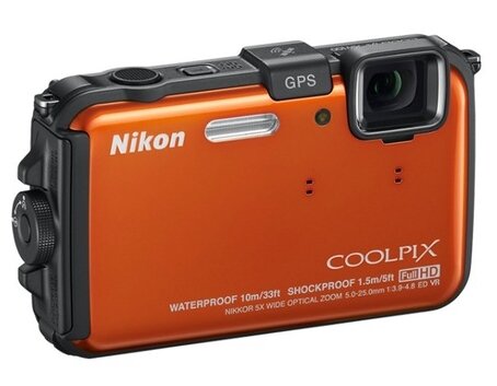 Nikon Coolpix AW100 is a Waterproof, Freezeproof and Shockproof 16MP ...