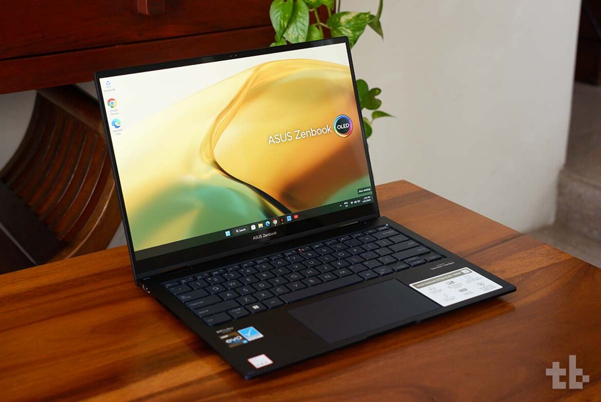 ASUS Zenbook 14 Flip OLED (UP3404) review - Technobaboy