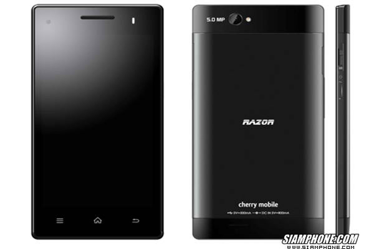 Cherry Mobile Razor Offers Good Specs and Thin Profile for a Cheap Price