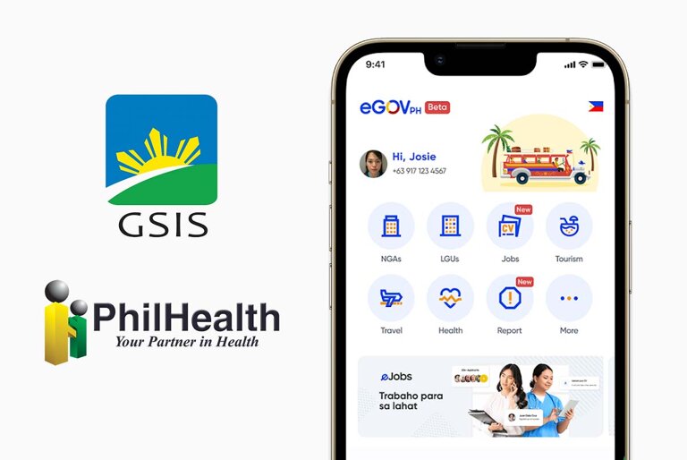 GSIS, Philhealth eGov PH Super App