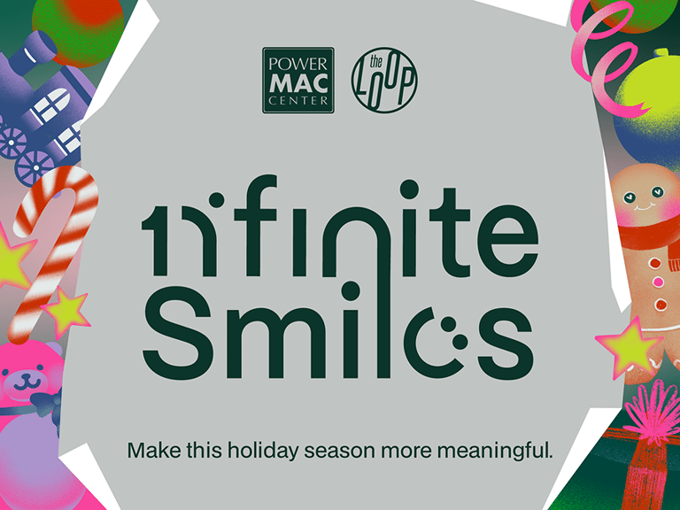 Power Mac Center Infinite Smiles Holiday Campaign Promo