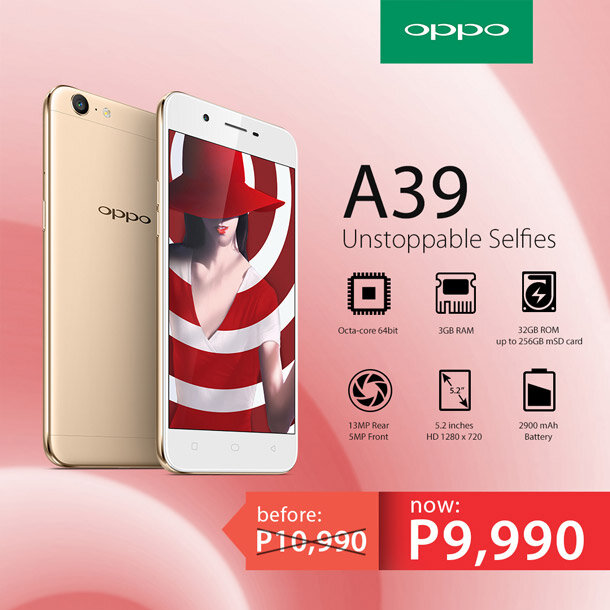 oppo a39 price