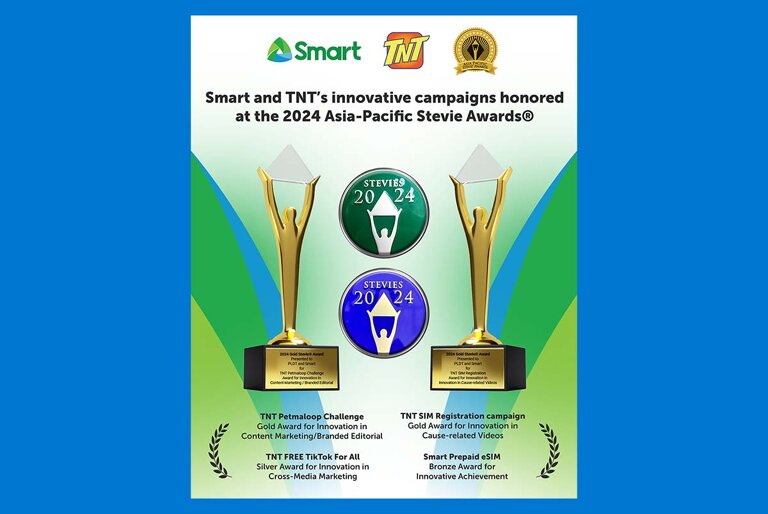 Smart TNT PLDT Stevie Awards