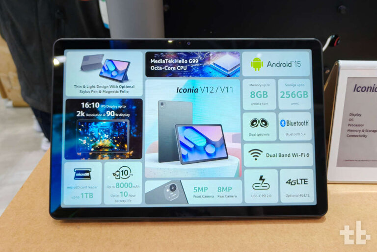 Acer Iconia V11 and V12