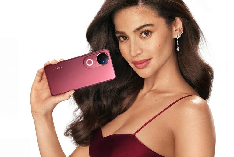 Anne Curtis with the vivo V50