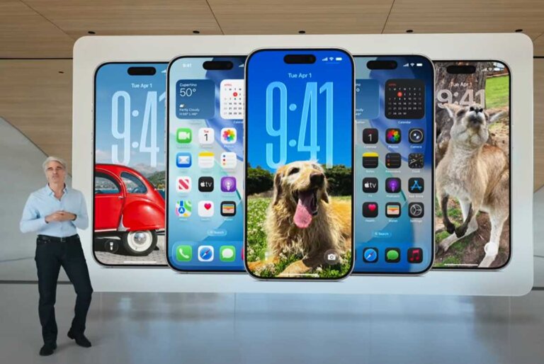 Apple iOS 26 Liquid Glass