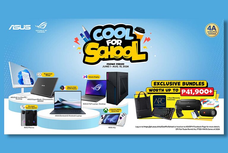 ASUS Cool for School promo