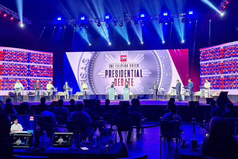 CNN hosts first virtual Presidential and Vice-Presidential debates in the Philippines with Microsoft