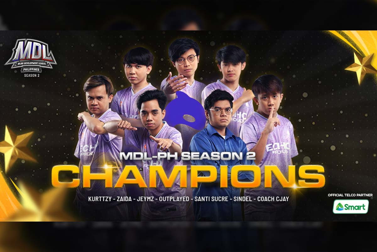 ECHO Proud MDL-PH Season 2 champions