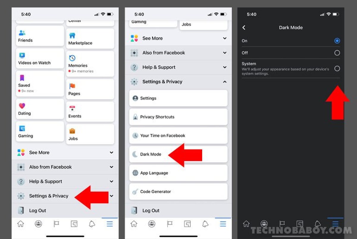 How to enable Dark Mode on Facebook for iPhones & Android devices