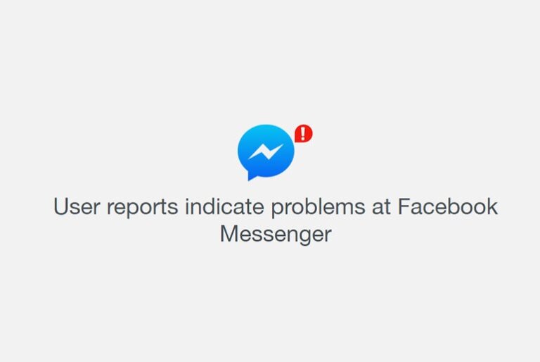 Facebook Messenger is Down