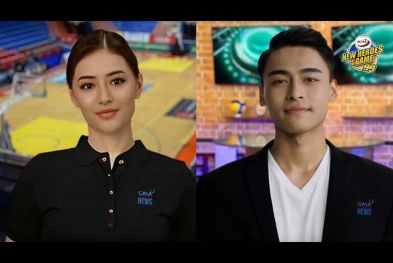 GMA News' AI sportcasters Maia and Marco