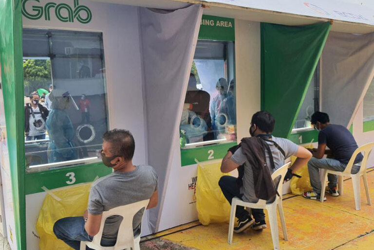 Grab PH testing center for drivers