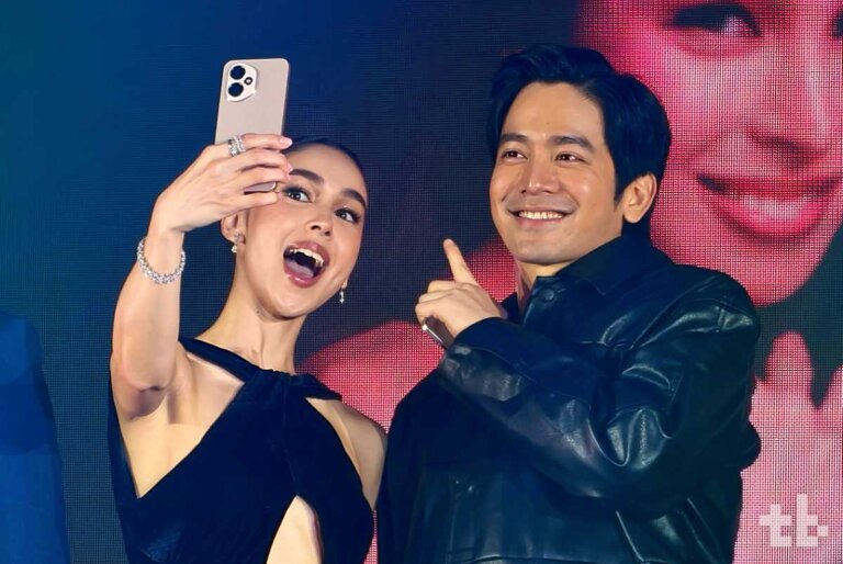 Julia Barretto and Joshua Garcia for HONOR Philippines