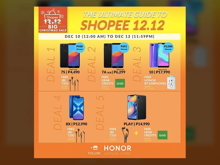 Honor Shopee 12.12