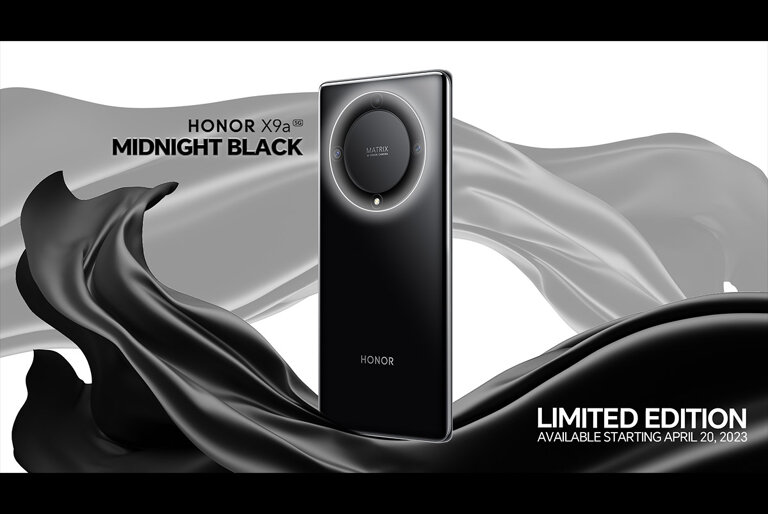 Limited Edition HONOR X9a Midnight Black Philippines