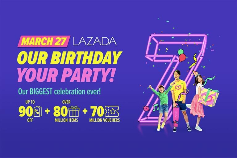 Lazada 7th birthday sale