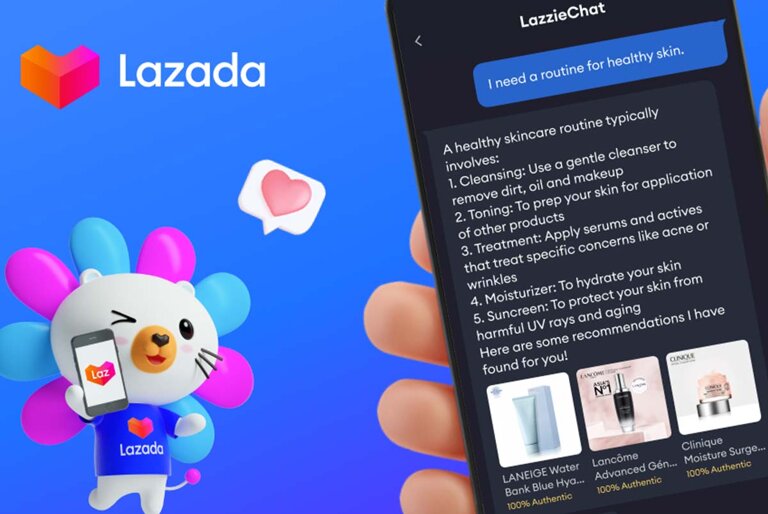 Lazada LazzieChat