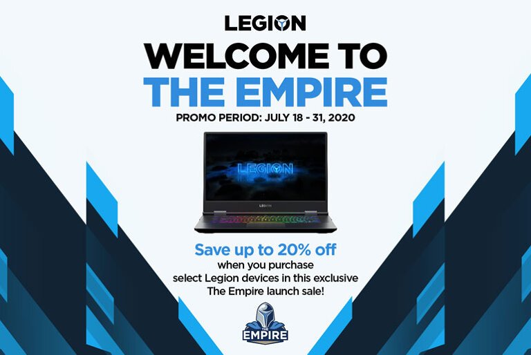 Lenovo Legion The Empire Sale