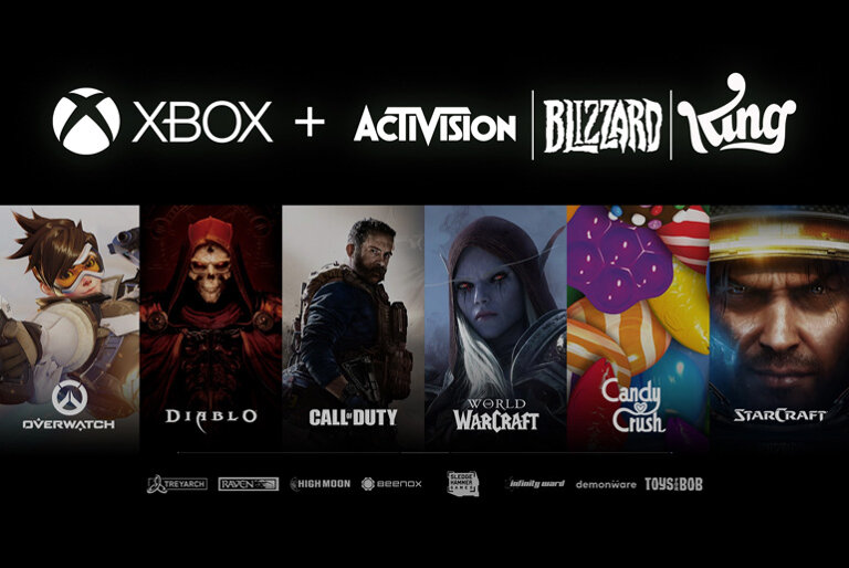microsoft buys activision blizzard