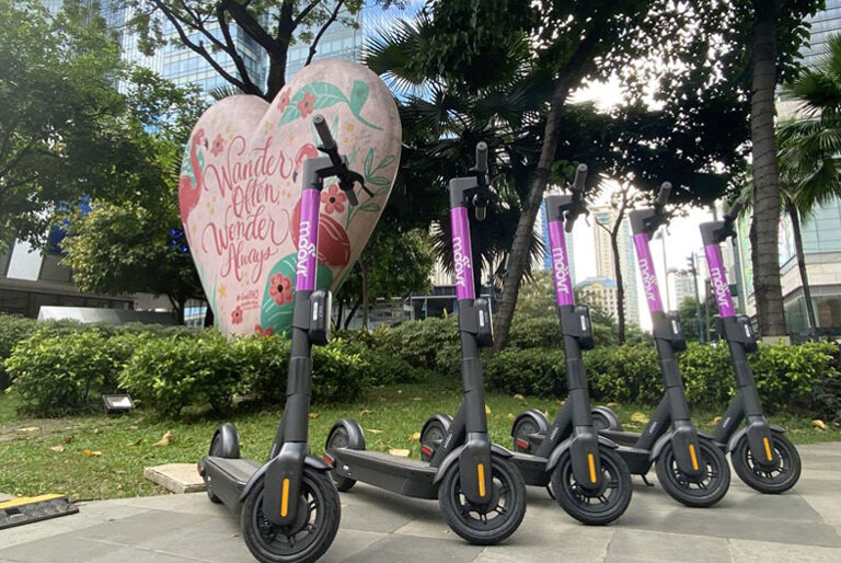 Moovr PH e-scooter and bicycle sharing app
