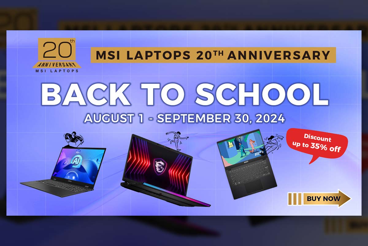 Check out these MSI backtoschool promo musthaves Technobaboy