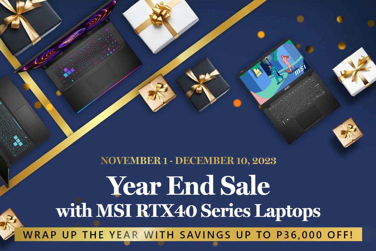 MSI Year End Sale
