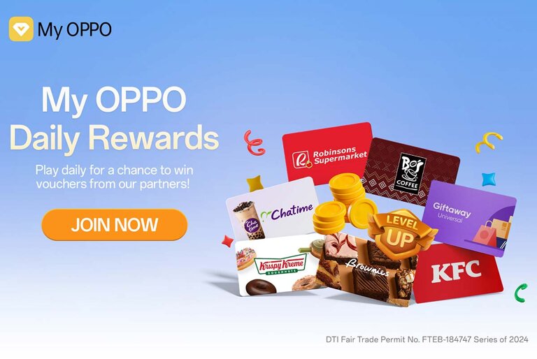 my oppo daily rewards