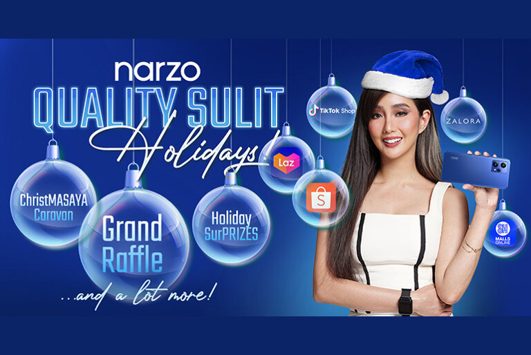 narzo kicks off holiday season with big raffles and discount promos