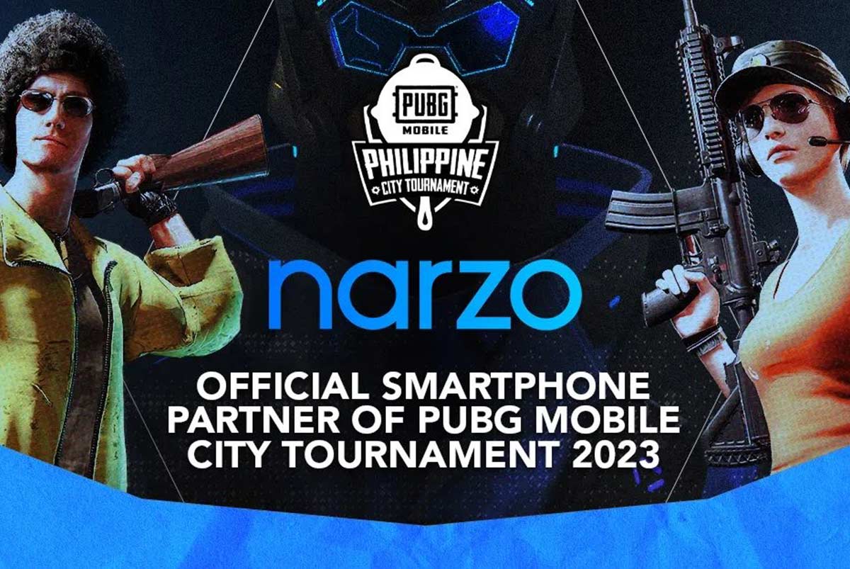 narzo PH teams up with PUBG Mobile City Tournament 2023 as official smartphone partner