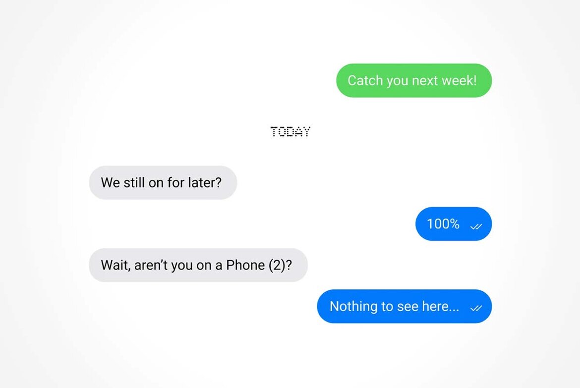 Nothing Chats is bringing iMessage and blue bubbles to Android ...