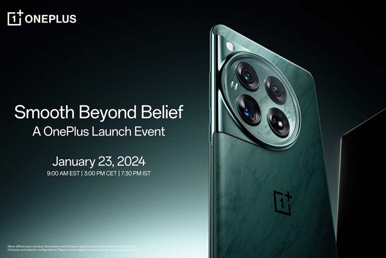 OnePlus 12, OnePlus 12R launch date