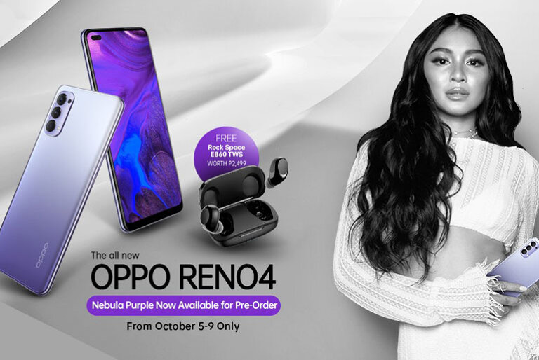 OPPO Reno4 Nebula Purple Philippines