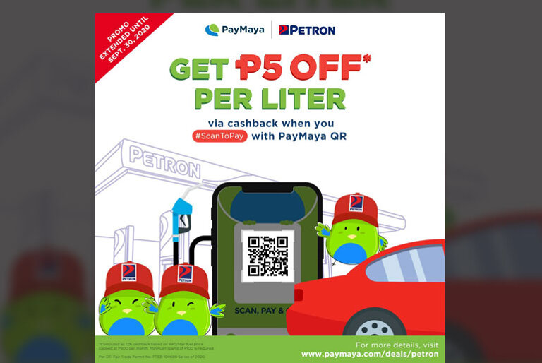 PayMaya Petron promo