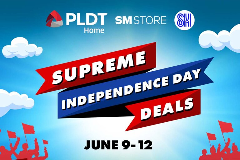 PLDT Home SM Store Supreme Independence Day promo