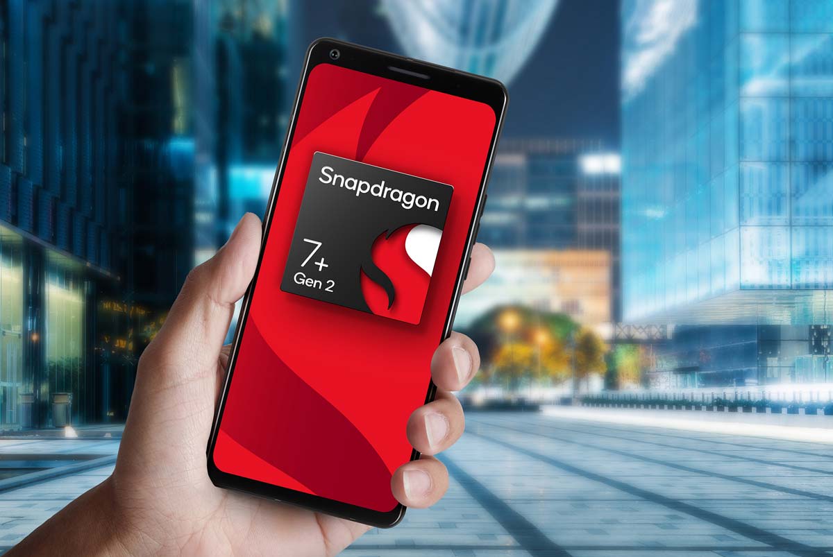 Qualcomm unveils the Snapdragon 7+ Gen 2, its most powerful 7-series processor ever