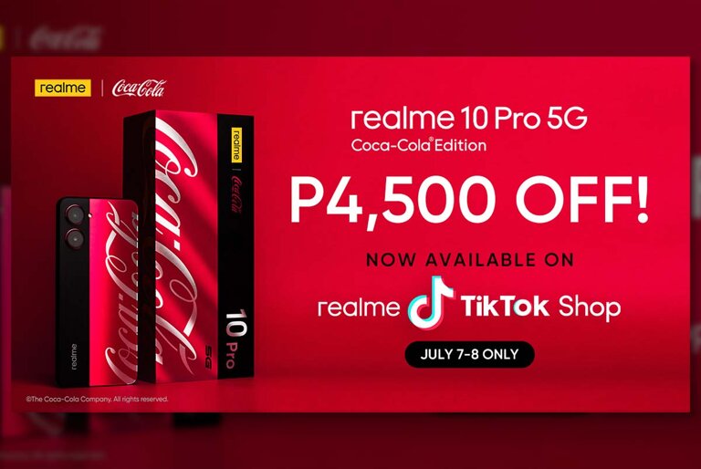 realme 10 Pro 5G Coca-Cola Edition realme tiktok shop