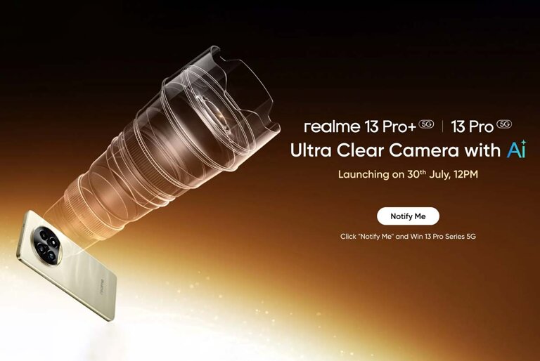 realme 13 Pro 5G & realme 13 Pro+ 5G launch date