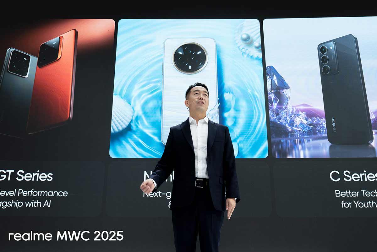 realme unveils threeyear vision at MWC 2025 Introduces realme 14 Pro