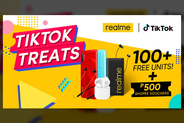 realme, TikTok online promo