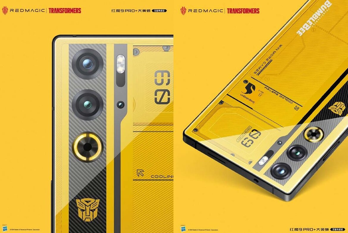 REDMAGIC 9 Pro+ Bumblebee Transformers Edition revealed Technobaboy