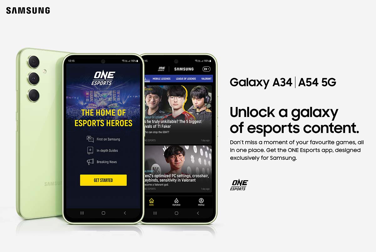 Samsung Galaxy ONE Esports Mobile App