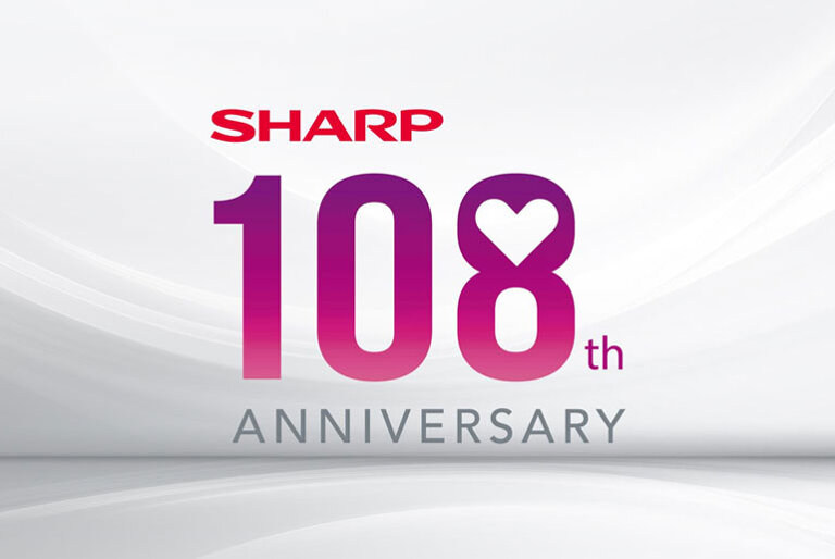 Sharp 108th anniversary