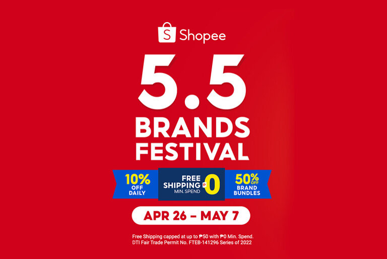Shopee 5.5 Brands Festival