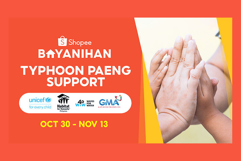 Donate to victims of Paeng via Shopee Bayanihan