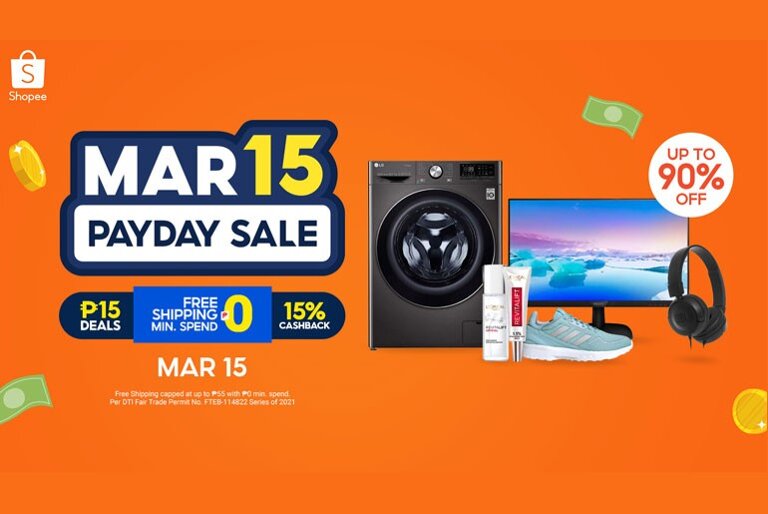 Shopee Payday Sale March 15