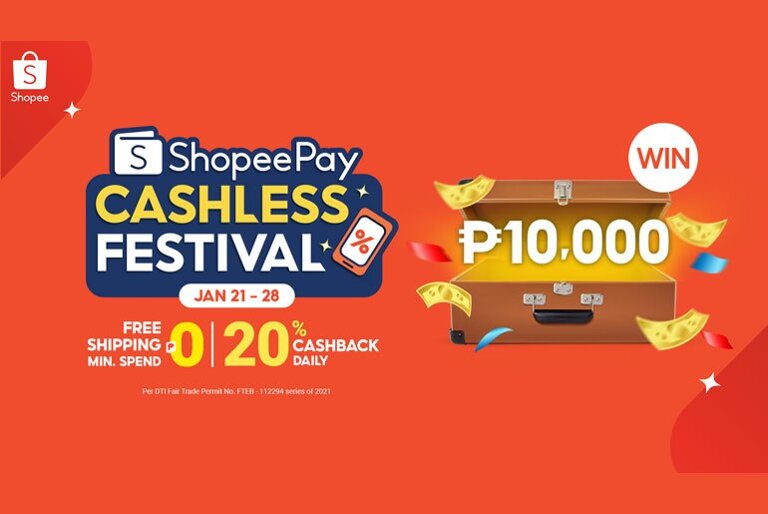 ShopeePay Cashless Festival Promo