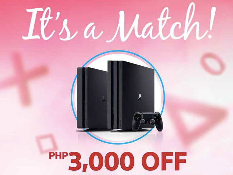 Sony PS4 Valentines Promo