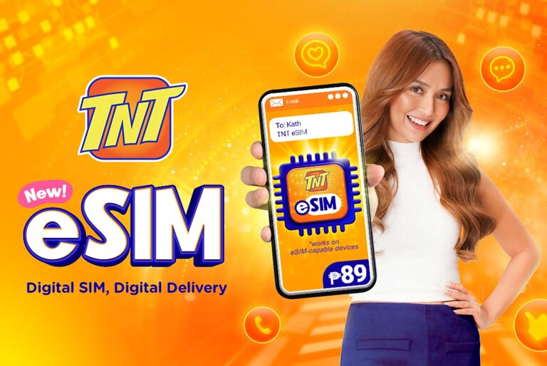 TNT eSIM Digital Delivery with Kathryn Bernardo