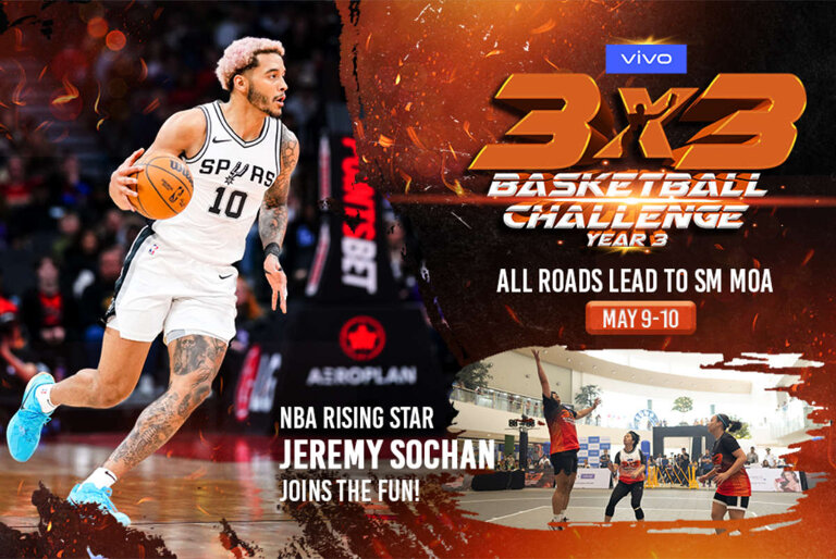 vivo 3x3 Basketball Challenge Jeremy Sochan